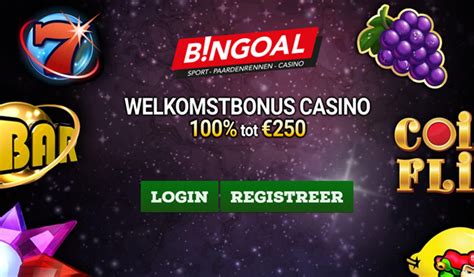 bingoal casino|bingoal aanmelden.